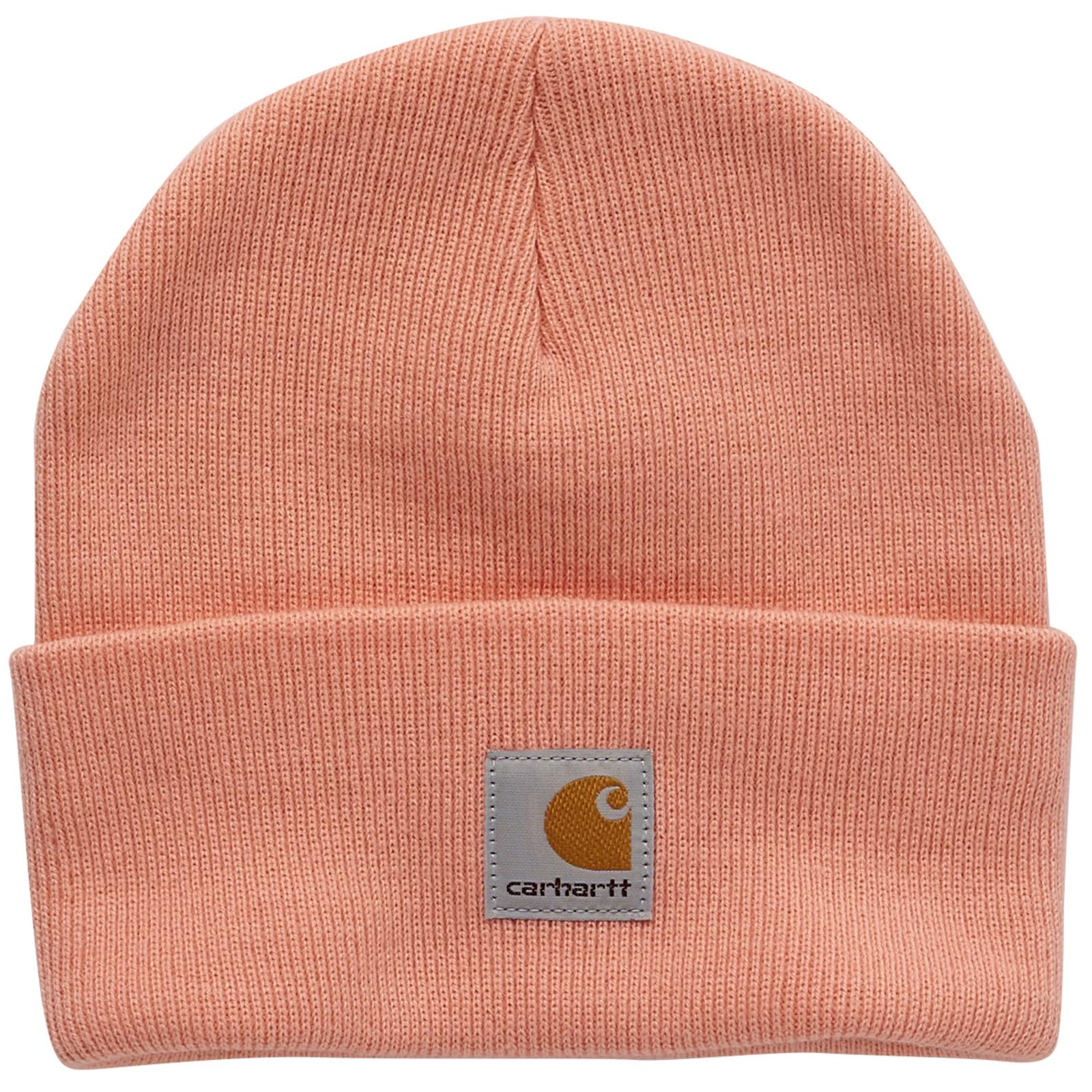 CarharttUnisex Kids' Knit Beanie Watch Hat, Peach Amber