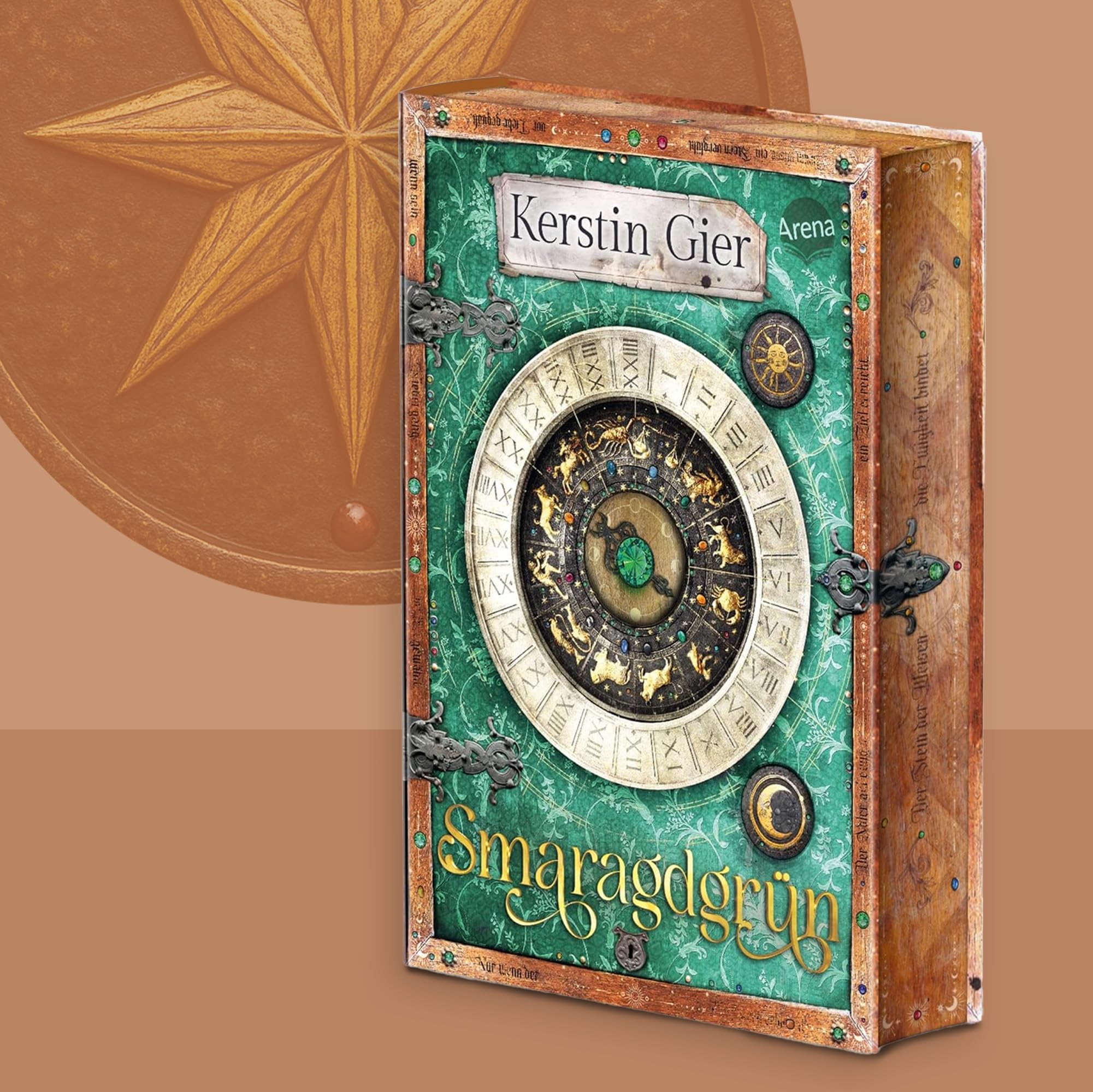 Liebe geht durch alle Zeiten Bücher Bundle – Rubinrot, Saphirblau, Smaragdgrün – 3er Buchset von Kerstin Gier mit exklusiver Karte – Zeitreise Fantasy-Romane für Jugendliche und junge Erwachsene