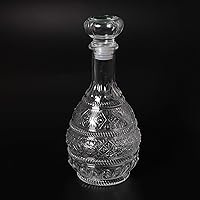 Vista 4 de MDLUU Liquor Decanter, Glass Spirits Decanter with Airtight Stopper, Whiskey Vodka Bourbon Decanter Bottle for Gift, Home, Bar, Party Decor