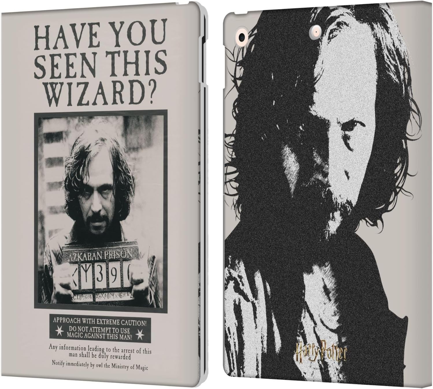 Head Case Designs Officially Licensed Harry Potter The Marauder's Map Prisoner of Azkaban II Leather Wallet Case Compatible with Apple iPad 9.7 2017 / iPad 9.7 2018