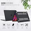 Babylonian MacBook Slim Non-Yellowing Clear MacBook Crystal iShield Cover Hard Shell Protection Case (MacBook Pro 16 M1 Pro/Max A2485 Black)