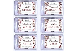 Fall Wax Melts, Autumn Holiday Scent Cubes for Warmers, 36 Wax Cubes,...