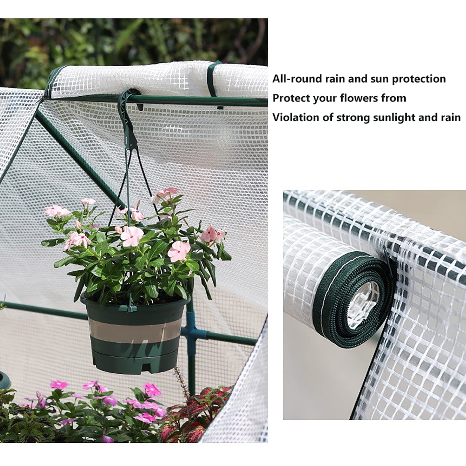 Amazon.co.jp: 四季の家庭用温室、植物 防寒カバー、保護カバー防寒