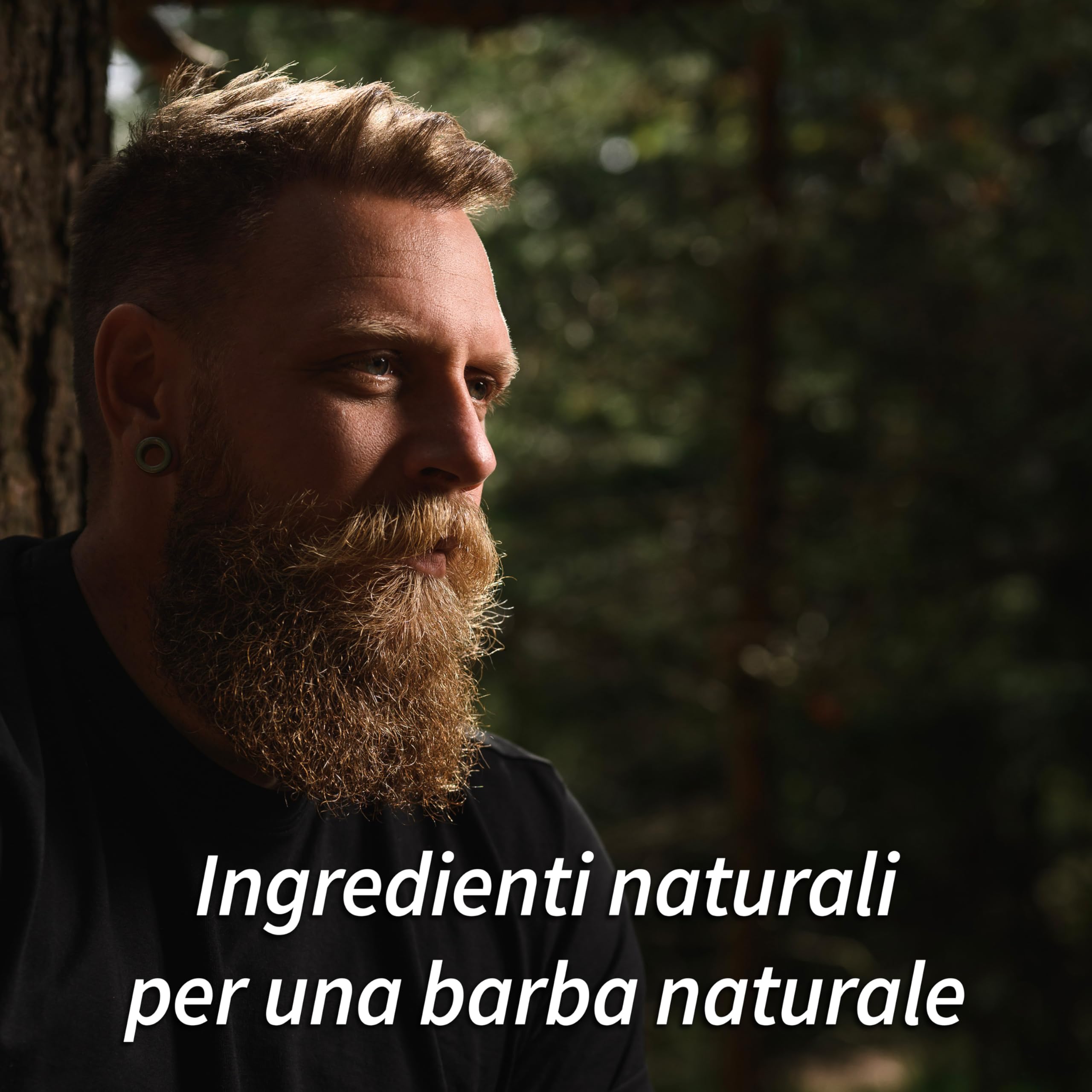 Natural Beard Oil for Men, Scented Beard Moisturiser Oil Contains Hydrating Jojoba + Argan Oils - Image 4