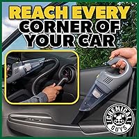 Vista 3 de Chemical Guys EQP410CHEM Kit básico de limpieza interior de automóvil – Aspiradora portátil de mano DetailVac con limpiador de alfombras y tapicería