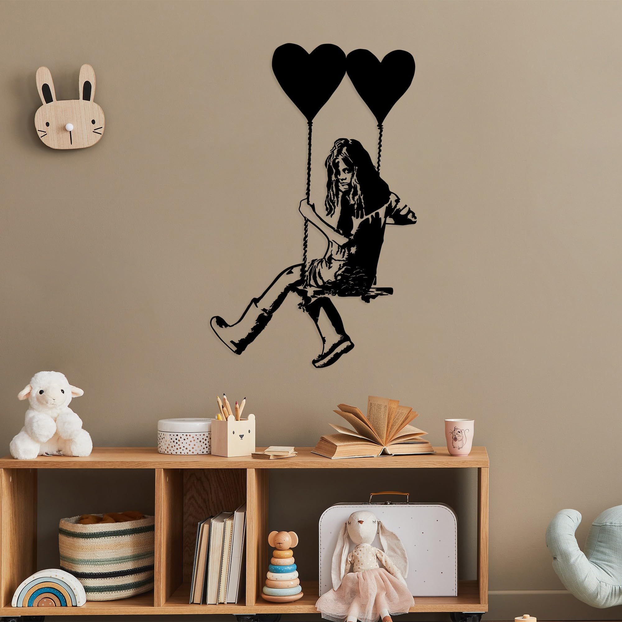 Décoration murale en métal 50 x 79 cm pour harmoniser votre intérieur