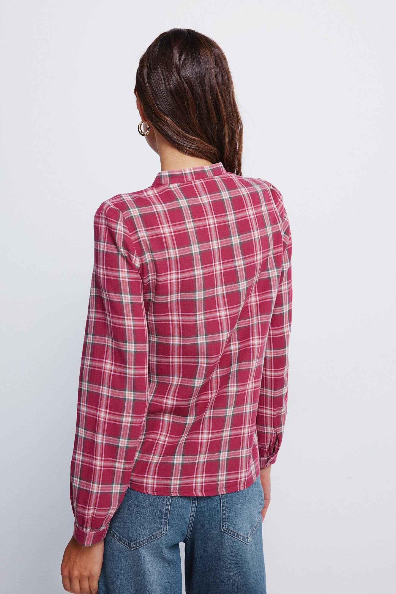 SPRINGFIELD Basic Puffed Jacket With Recycled Padding, Welt Pockets With Snap Buttons And Hood Chaqueta Abolojada Mujer