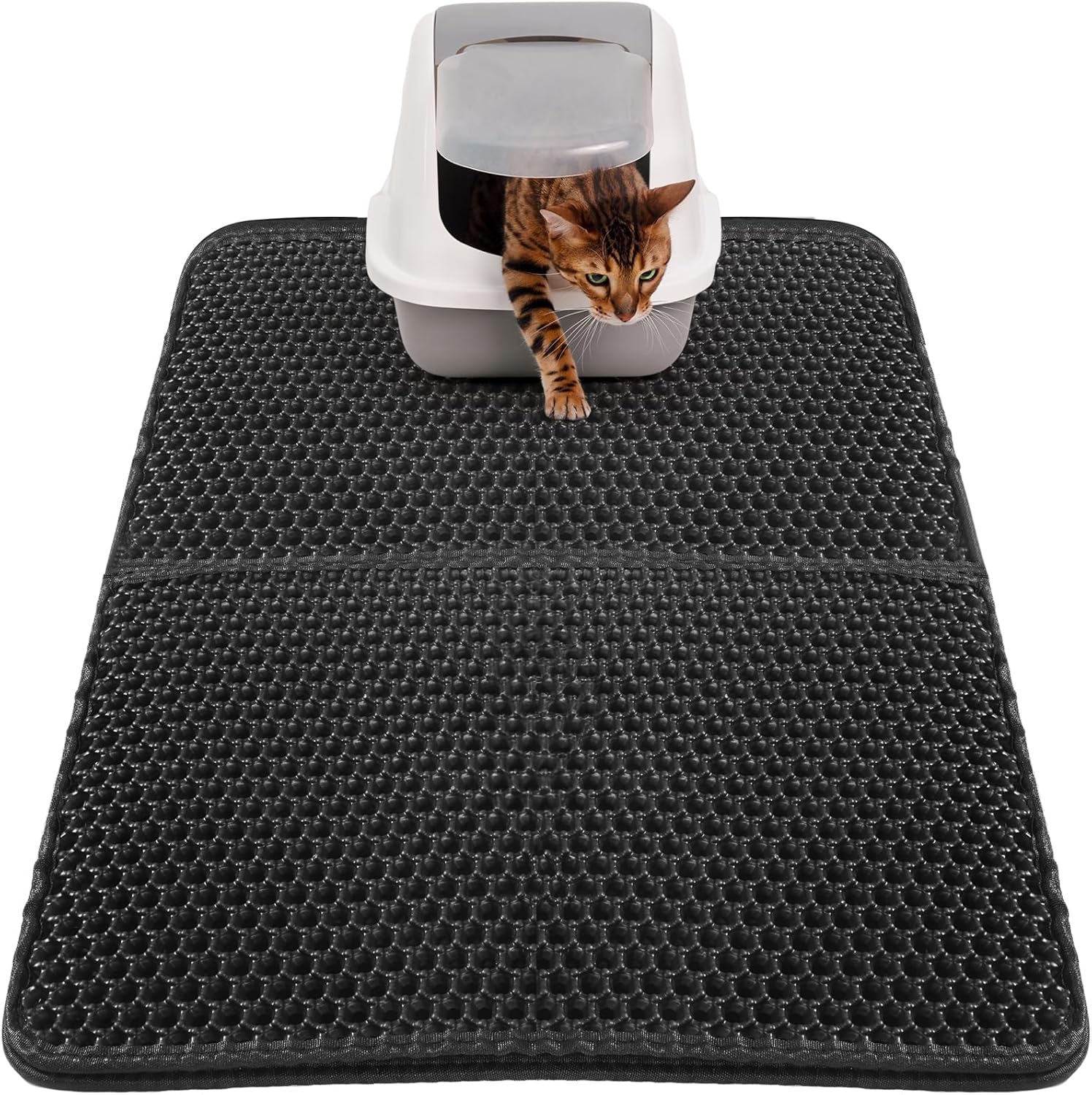 Waterproof Cat Litter Double Layer Trapping Litter Design