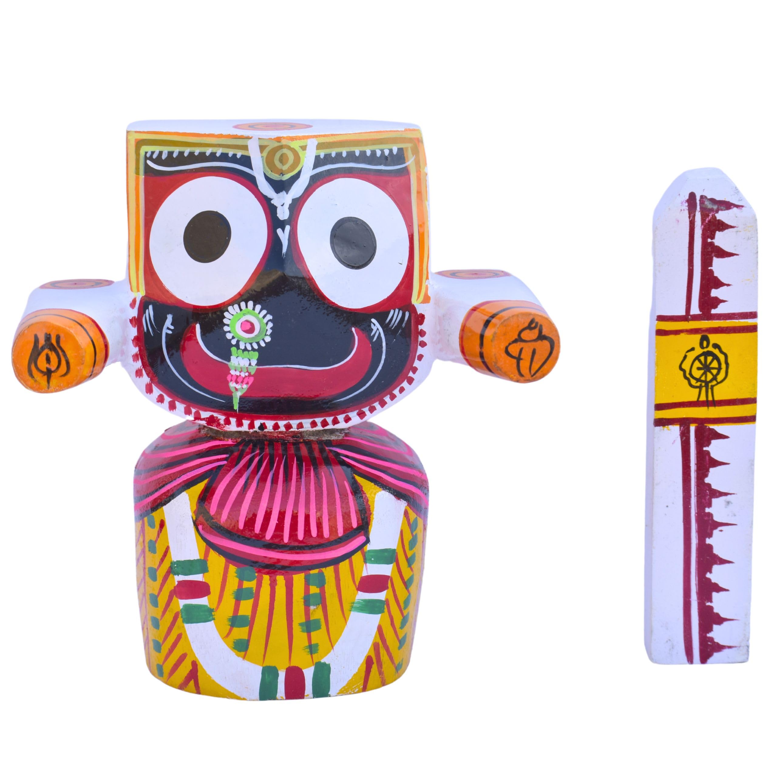 Jagannath Idol - Wooden Shree Krishna Statue -8