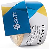 Vista 9 de S SATC Papel de lija PSA Longboard de grano 40, rollo continuo de 20 yardas de largo, 2-3/4" de ancho autoadhesivo con respaldo adhesivo, hojas