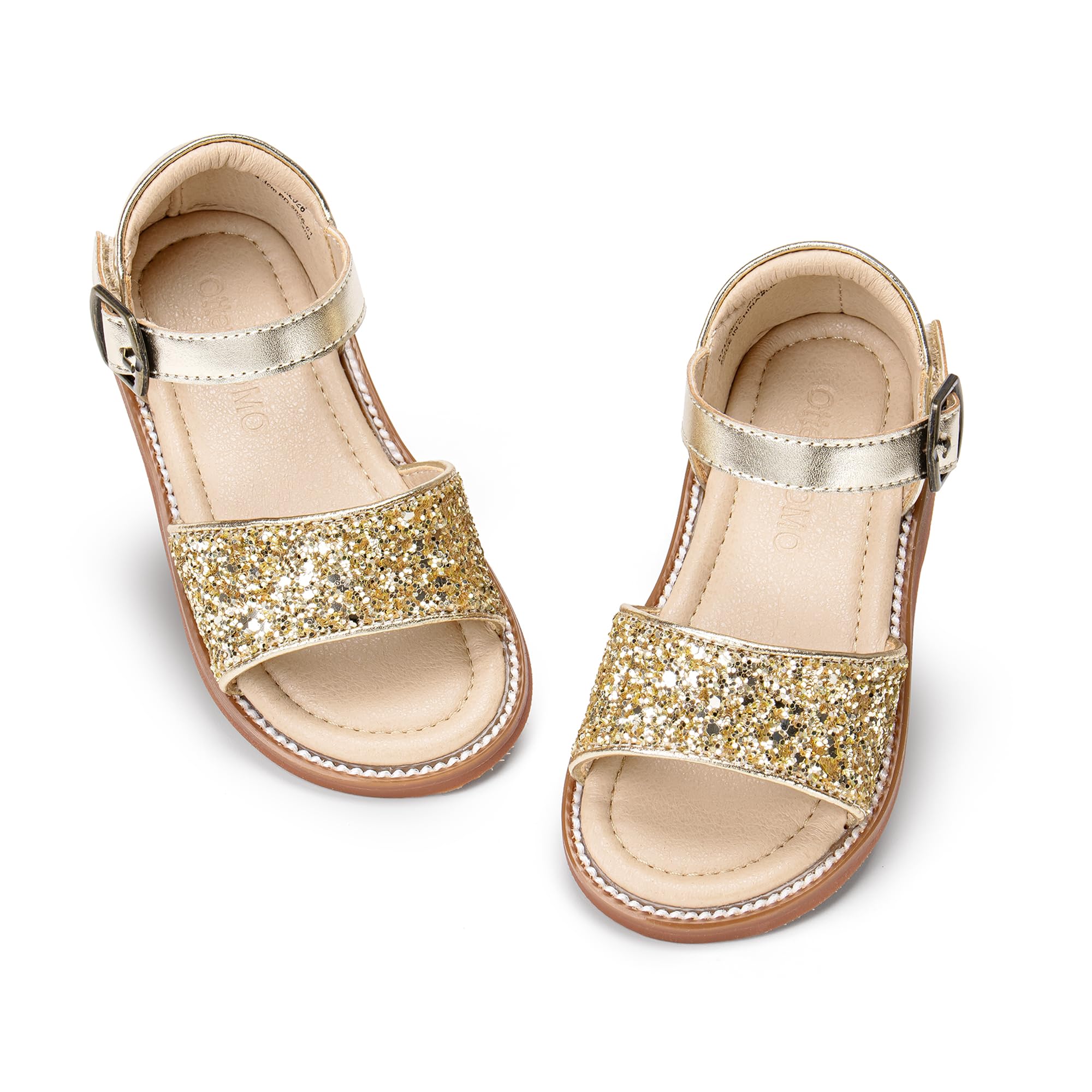 Otter MOMO Toddler Little Flower Girl Sandals Princess Dress Shoes Wedding
