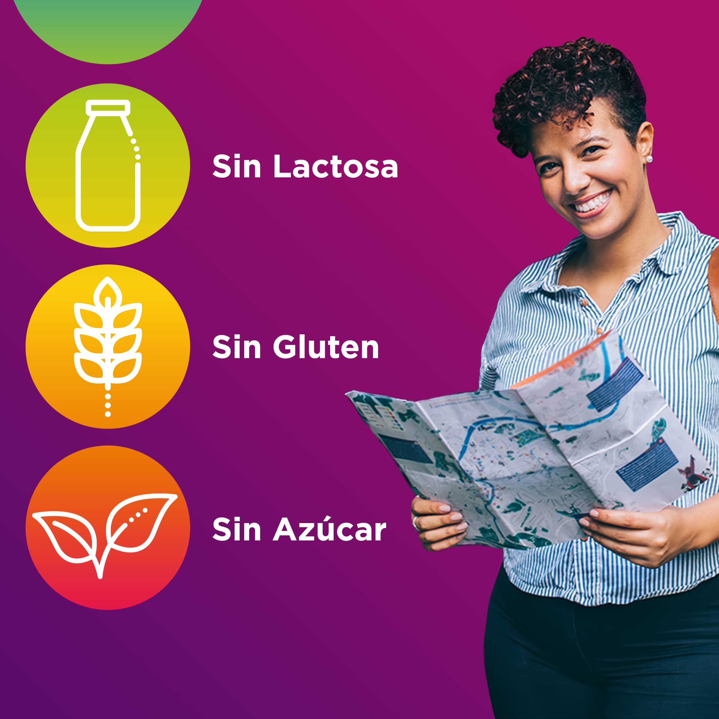 Multicentrum Mujer Complemento Alimenticio Multivitamínico y Multimineral Para Mujeres, Con Vitamina C y Zinc, Sin Gluten, 100 Comprimidos