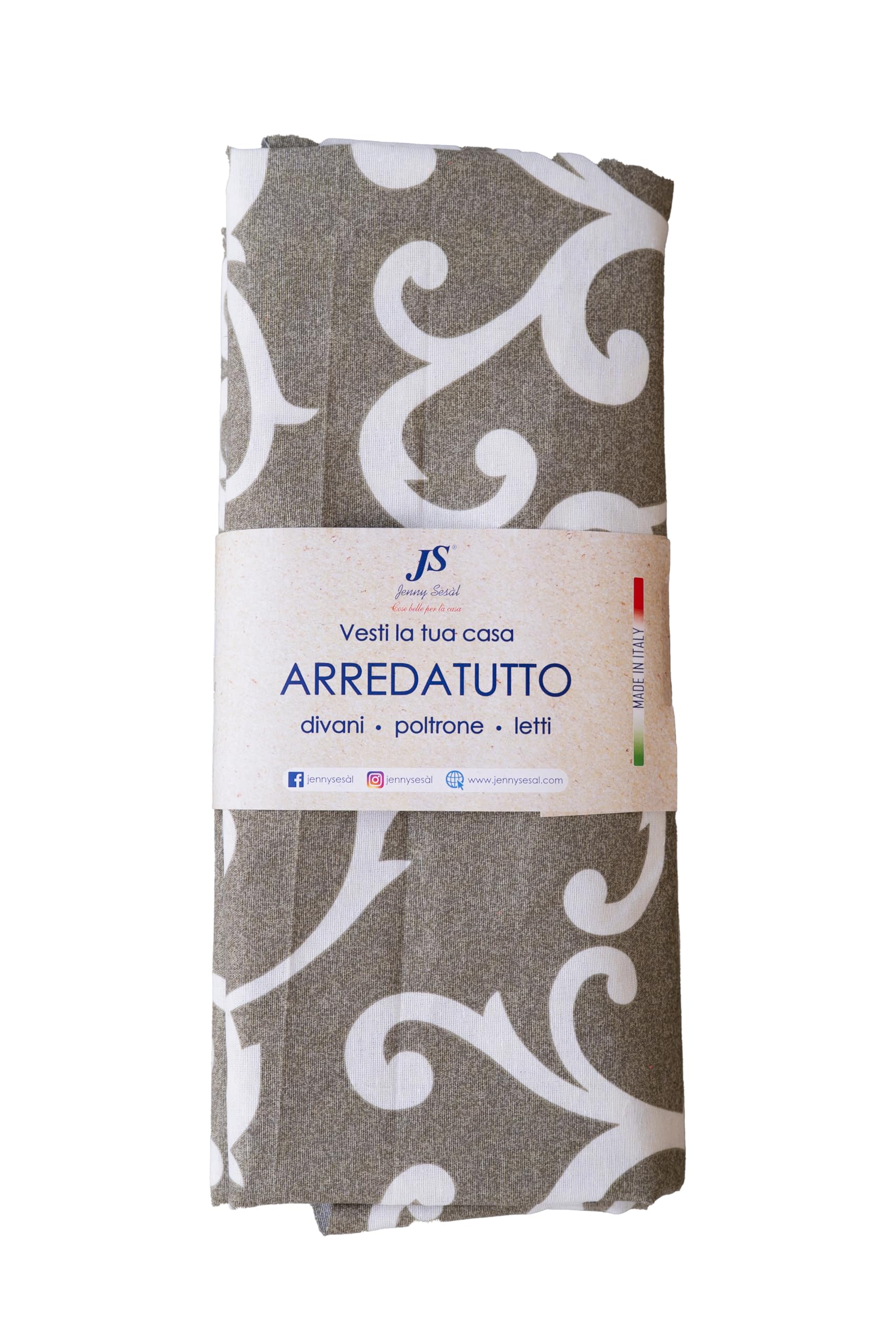 Jenny Sesal - Furnished Gran Scarf (Double, Taupe Lily)