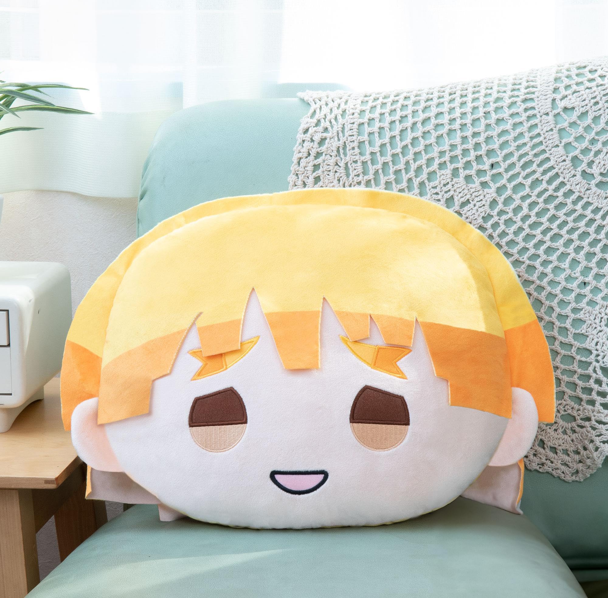 Amazon.co.jp: キャラ丸 鬼滅の刃 PM インテリアクッション 我妻