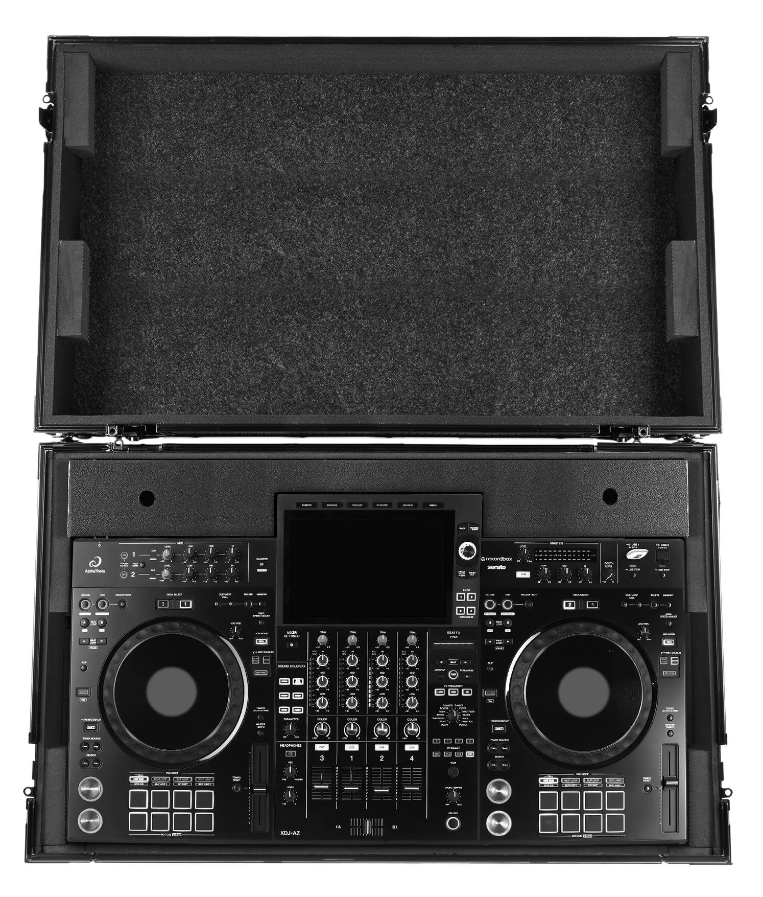 UDG Flight Case Alpha Theta XDJ-AZ + Wheels (Black)