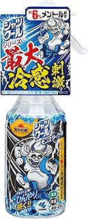 熱中対策 シャツクール モンスタークール 冷感スプレー 衣類にスプレーするだけ 汗をかくとひんやり続く 冷感スプレー 280ml 小林製薬