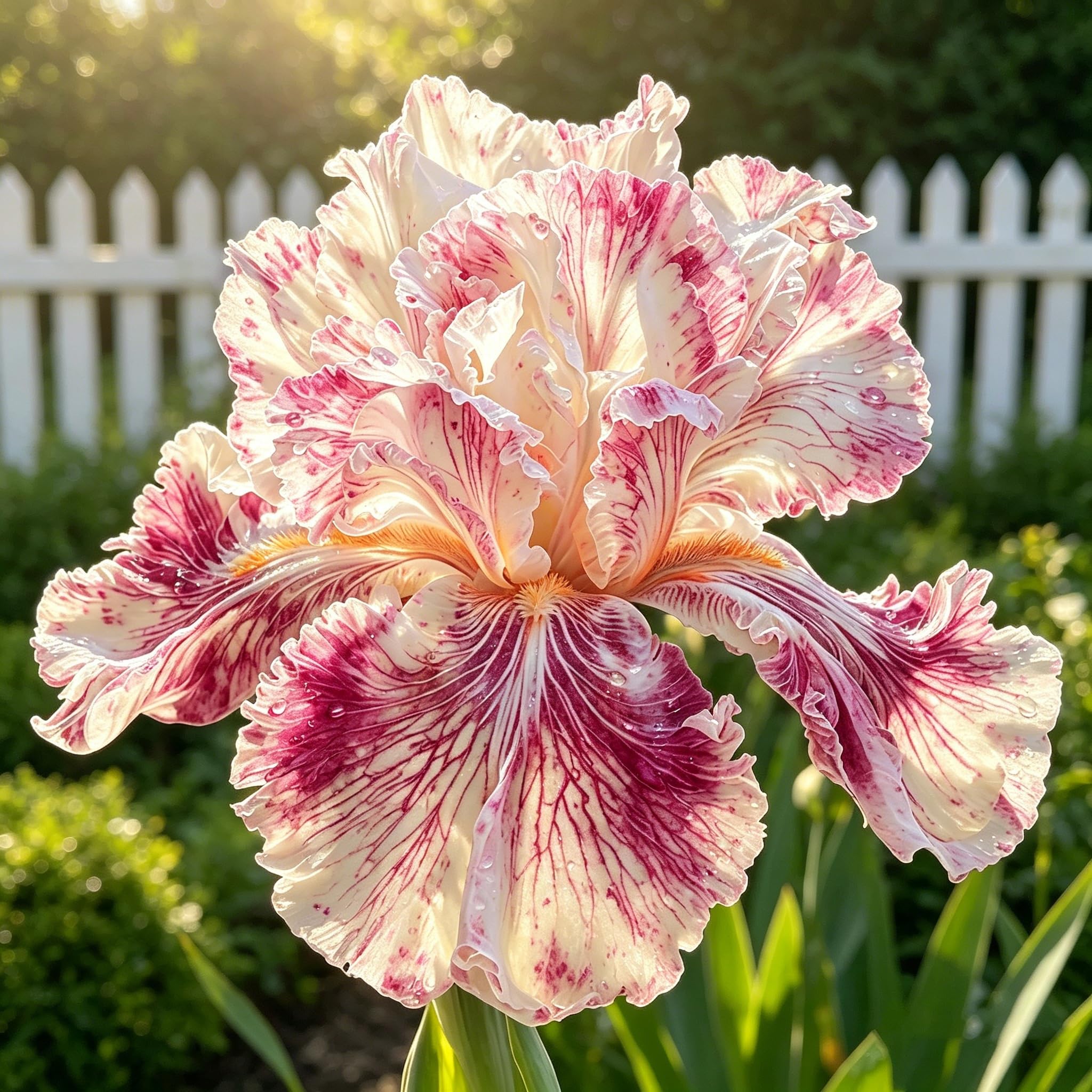 Rizomas de lirios aromáticos, plantas adaptables para decorar terrazas, bordes y jardines exteriores-15bulbo-A