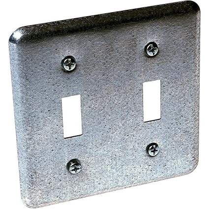 Raco 871 2 Device Switch Box Cover With 2 Toggles
