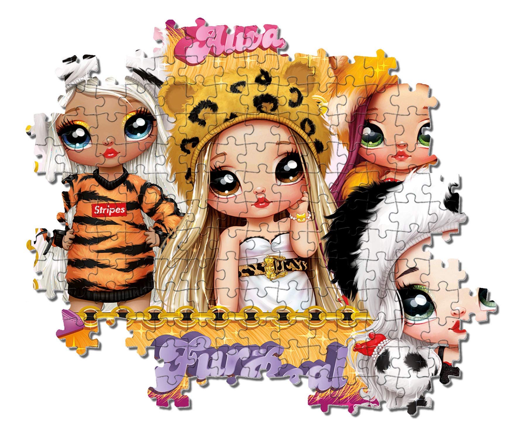 Clementoni NA Surprise Supercolor Puzzle – 180 Teile, Made In Italy, Für Kinder Ab 7 Jahren