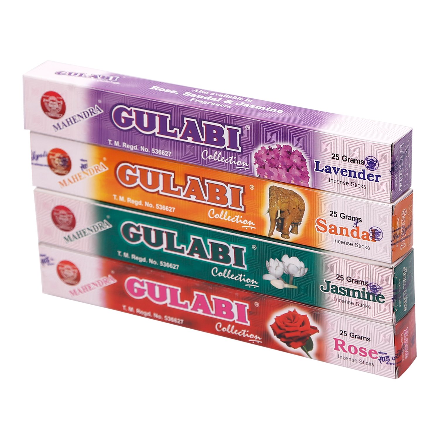 Mahendra's Gulabi Incense Sticks - 18 Box Combo