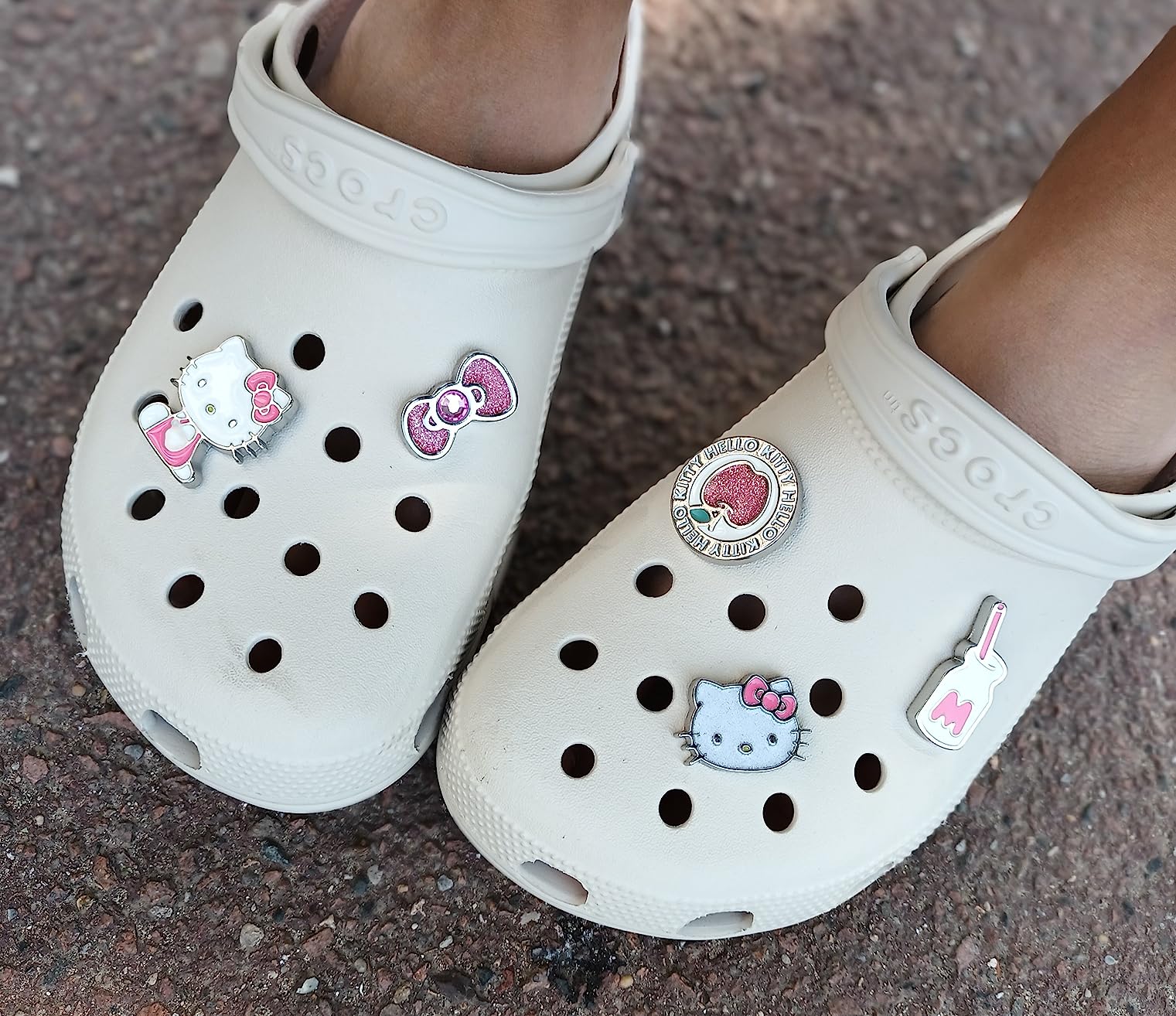CROCS Jibbitz Stitch Tropical - Breloques pour chaussures Crocs