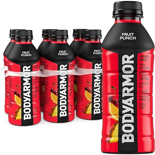 Miniatura 16 de BODYARMOR Bebida deportiva, uva y fresa, agua de coco hidratante, sabores naturales con vitaminas, electrolitos llenos de potasio, perfecta para