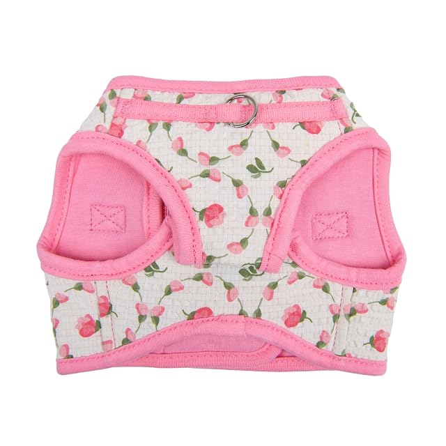 Foto 3 de 5 de Puppia Arnés para Perro, Chaleco de Moda para Primavera y Verano, Color Rosa, Talla XL
