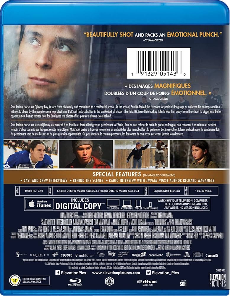 Amazon.co.jp | Indian Horse [Blu-ray + Digital HD