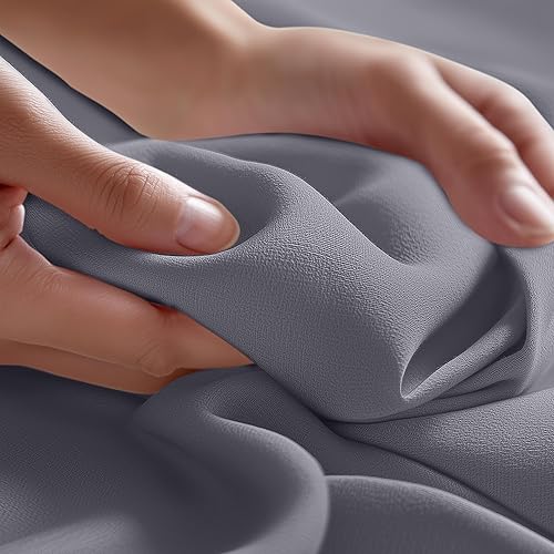 Miniatura 69 de Utopia Bedding Sábana encimera – 1 paquete (individual, azul marino) – Tela de microfibra cepillada suave – Sábana superior resistente al