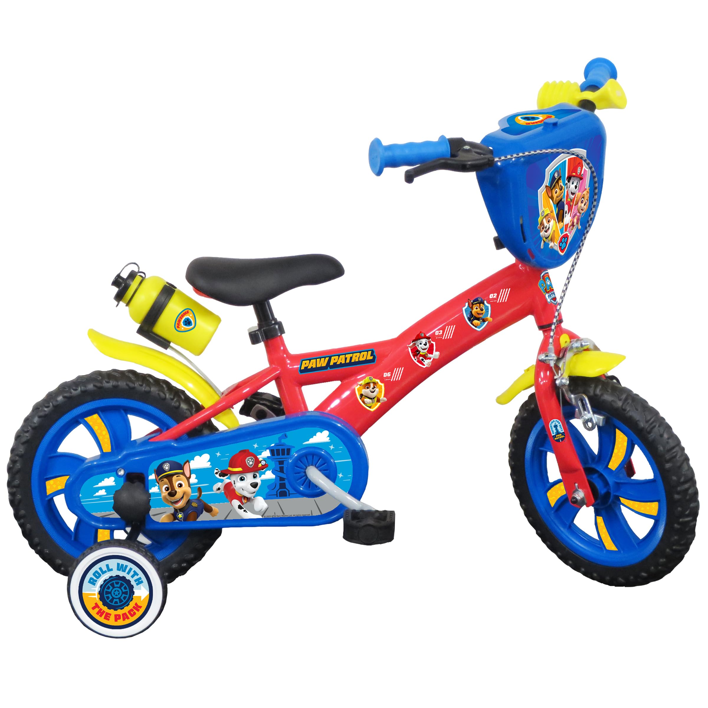 Paw Patrol Bicicletta per Bambini 12 pollici
