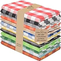 Vista 14 de Urban Villa - Servilletas de tela a cuadros