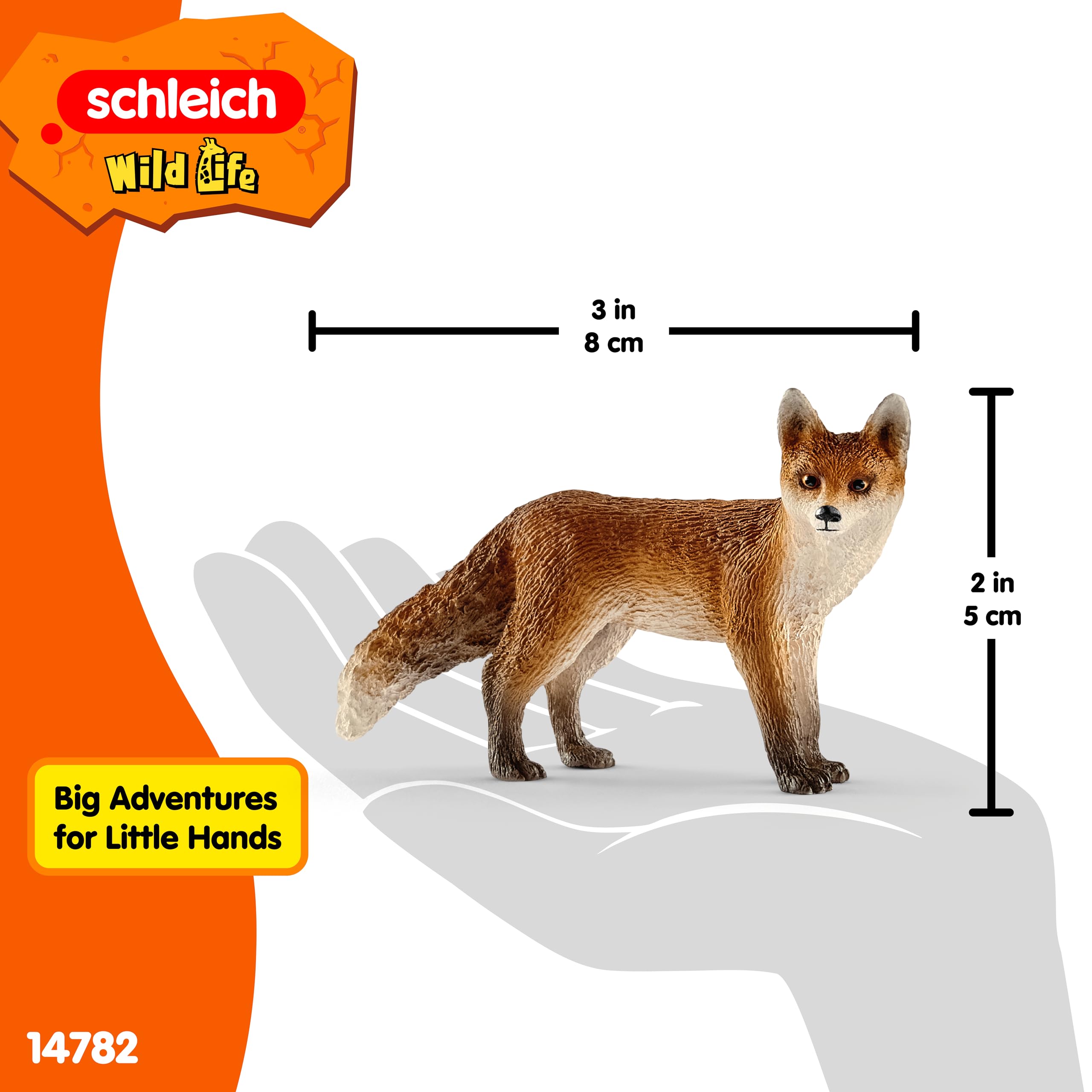 Amazon.com: Schleich Wild Life, Animal Figurine, Animal Toys for