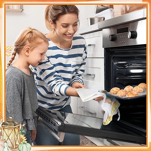 Miniatura 6 de Bencailor 4 toallas de cocina de otoño, toallas de mano de Acción de Gracias, toallas de mano absorbentes de cosecha, paños de cocina de otoño para