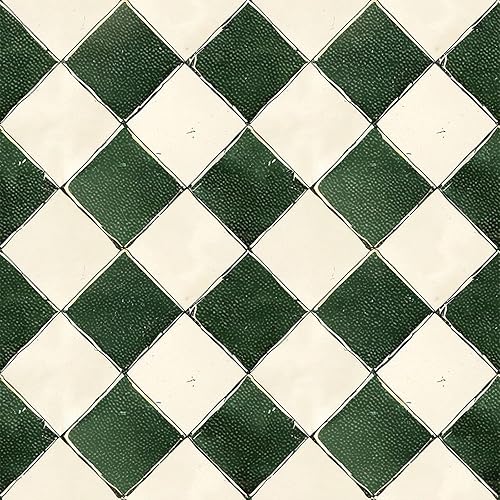 Miniatura 20 de IVN 10 PIEZAS 30x30 Centímetros Azulejos de Despegar y Pegar Retro Circulares Coloridos Adhesivos Autoadhesivos de PVC Vinilo Pegatinas para Retro