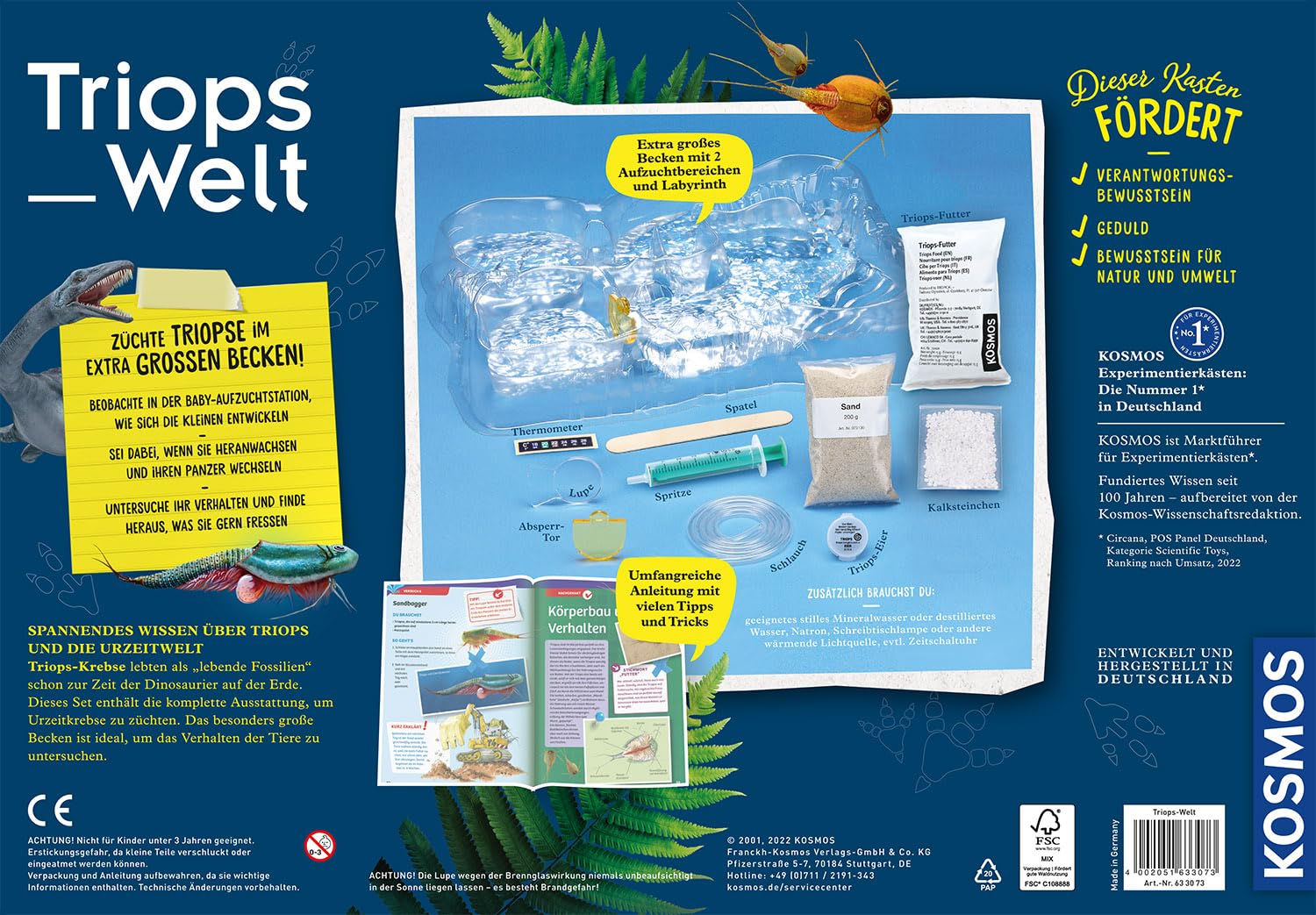 Triops-Welt: Experimentierkasten