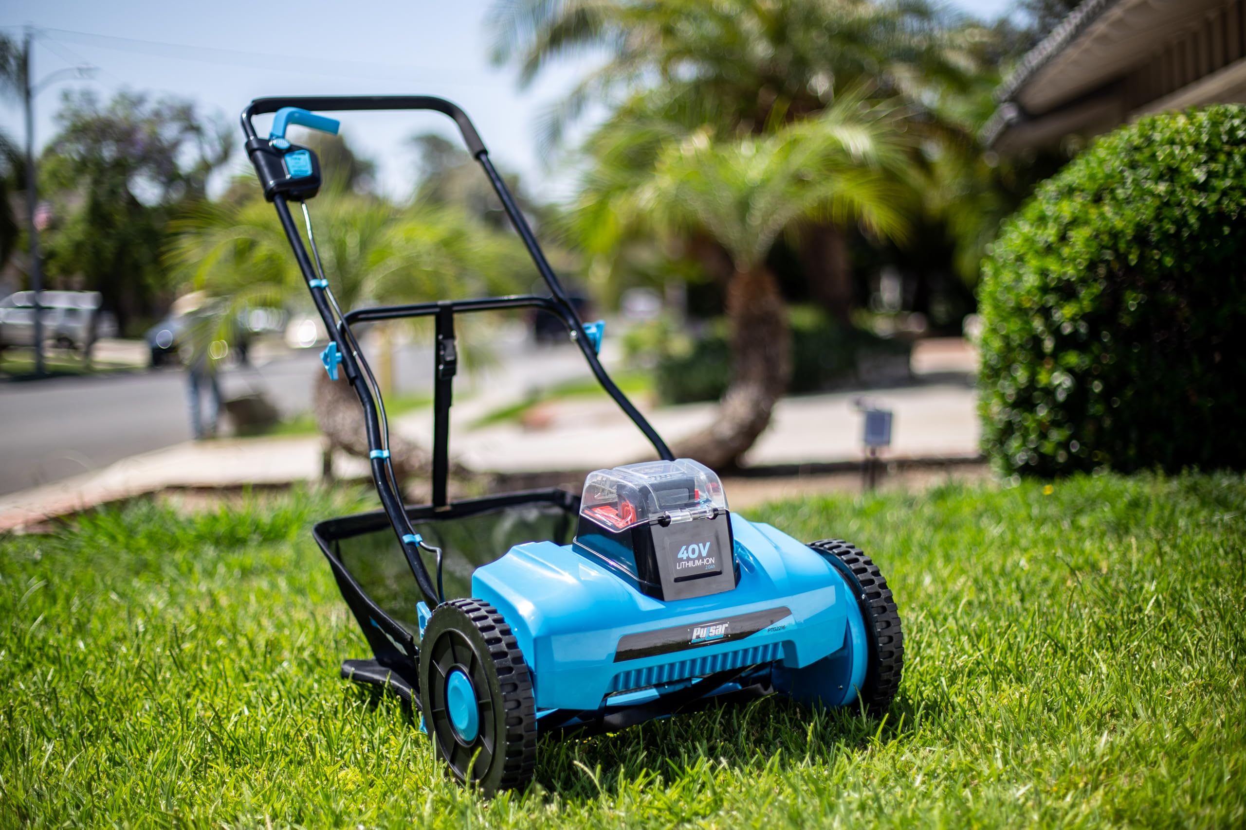 Reel Mower Bunnings Battery Lawn Mower Electric Lawn Ozito Push