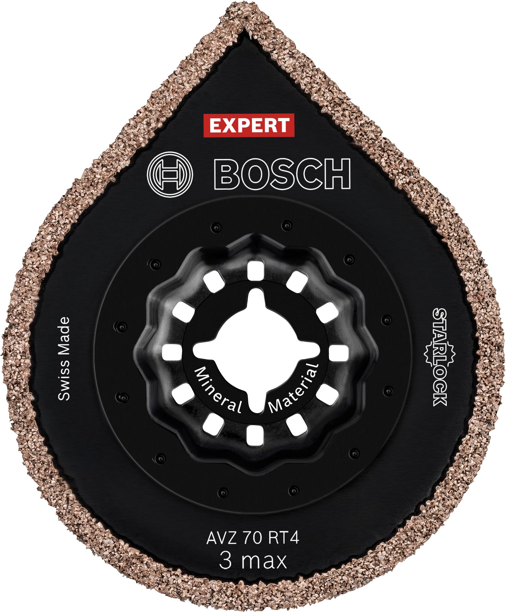 Enlève-mortier EXPERT AVZ 70 RT4 Bosch 3 max Ø 70 mm pour outil multifonction