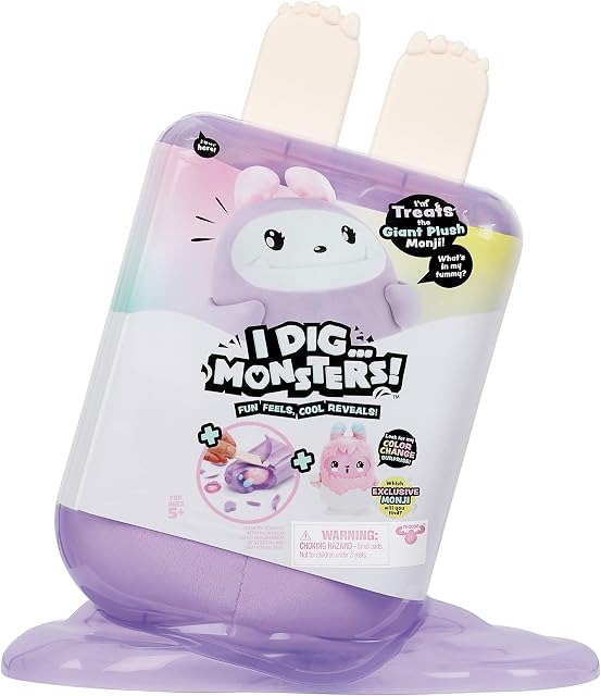 I Dig Potwory DGM00200 Jumbo Popsicle fioletowy
