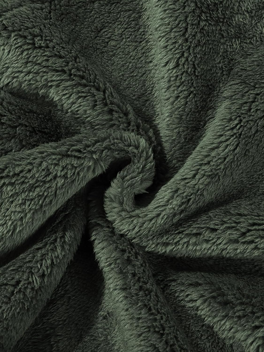 Kids Toddler Fleece Jackets Zip Up Stand Collar Coat Fuzzy Outerwear for Boys Girls Clothes 2T 3T 4T 5T 6T 7-8 Years - Image 6