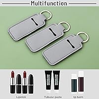 Vista 21 de COOKOOKY Chapstick - Llavero con clip para bálsamo labial