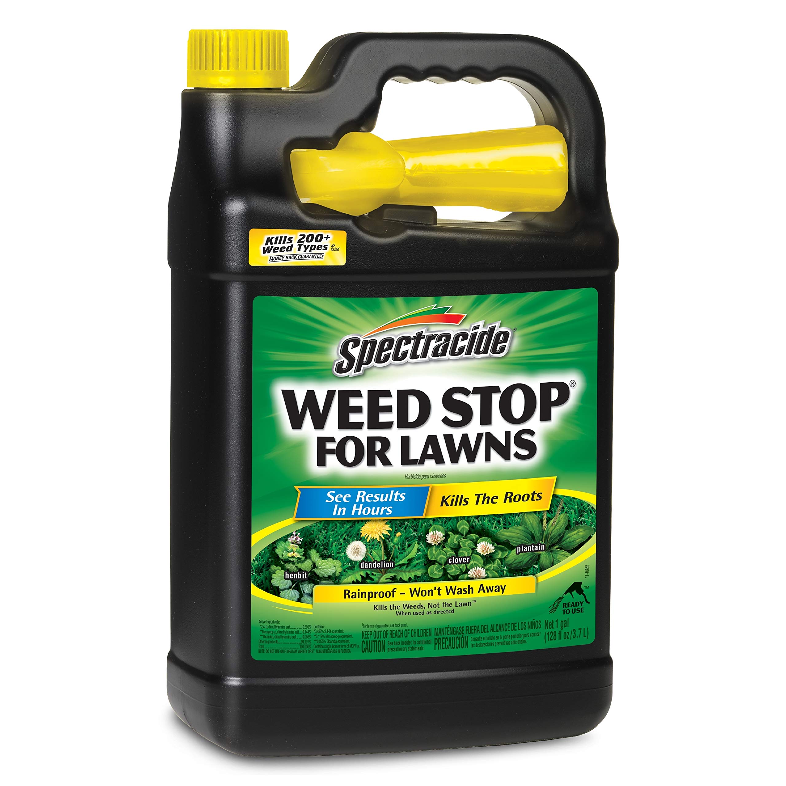 SpectracideWeed Stop For Lawns, Ready-to-Use, 1-Gallon, 4-Pack