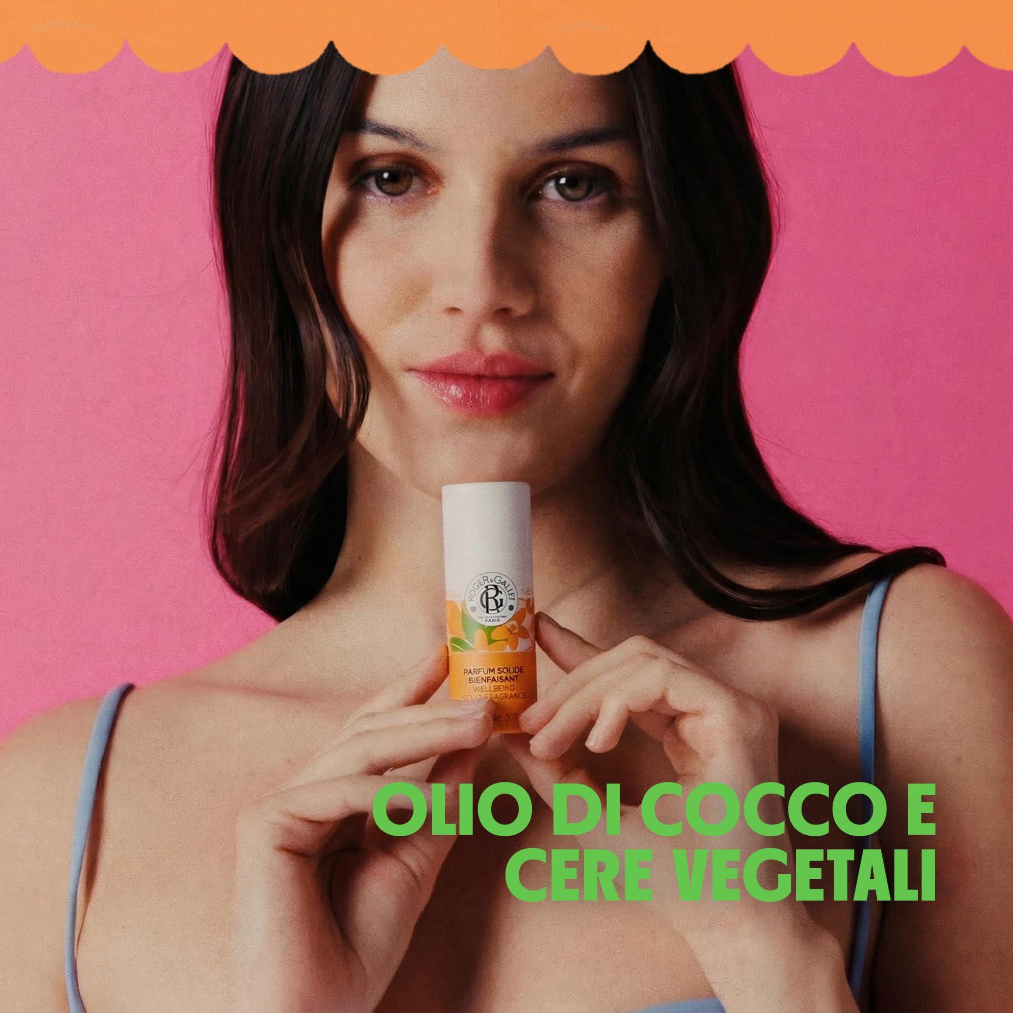 Roger&Gallet - Neroli - Profumo solido di benessere - Neroli, Fiore d'Arancio, Immortelle - 5g