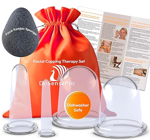 Set de 4 terapias masaje facial ahuecamiento acupuntura DoSensePro Anti-edad para la cara los ojos el cuello tratamiento de celulitis Articulación y