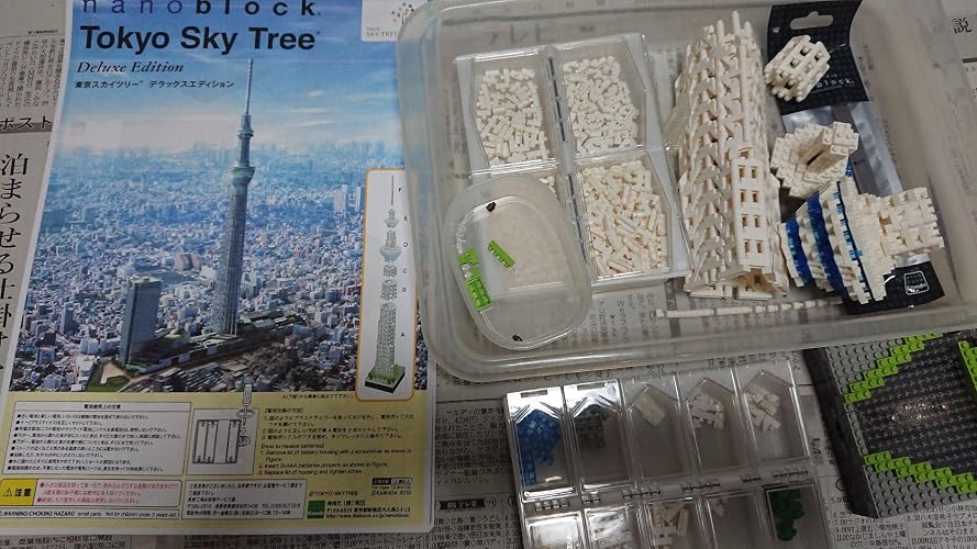 Amazon.co.jp: カワダ(Kawada) ナノブロック 東京スカイツリー DELUXE
