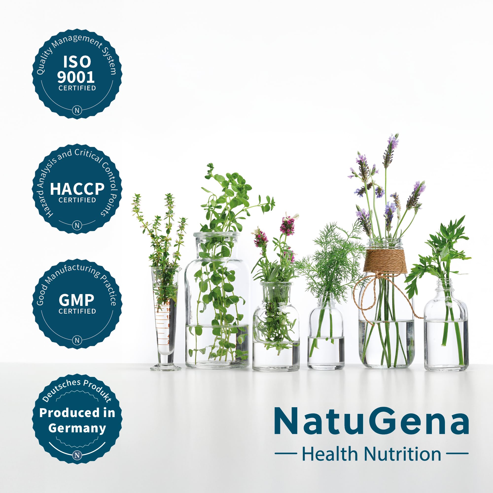 NatuGena Arginin 2000 Hochdosiertes Arginin & Citrullin, semi-essentielle Aminosäure L-Arginin, L-Citrullin, 180 Kapseln (2 Monats Packung)