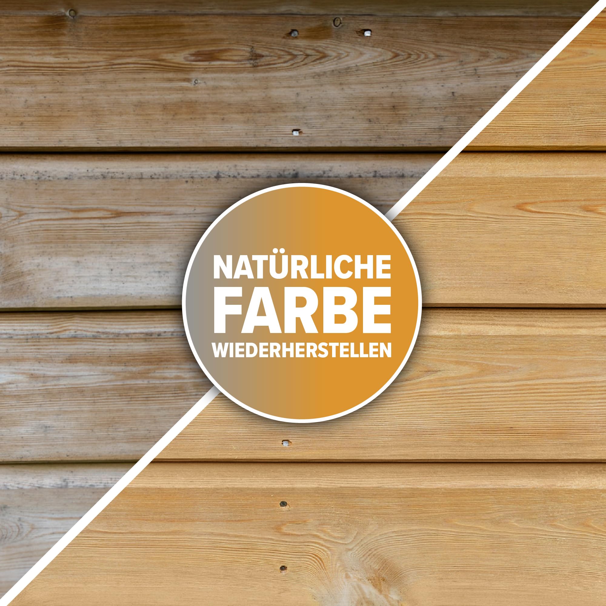 Roxil Holzentgrauer Gel – Entgrauer, Oxalsäure Holzreiniger zum Auffrischen von vergrautem Holz. Entfernt Patina, Holzentgrauer für Holzterrassen, Gartenmöbel oder Zäune im Außenbereich (5 L)