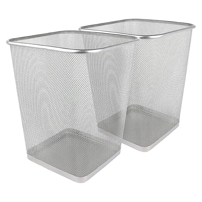 Buy Greenco Small Trash Cans for Home or Office, 2Pack, Lightweight