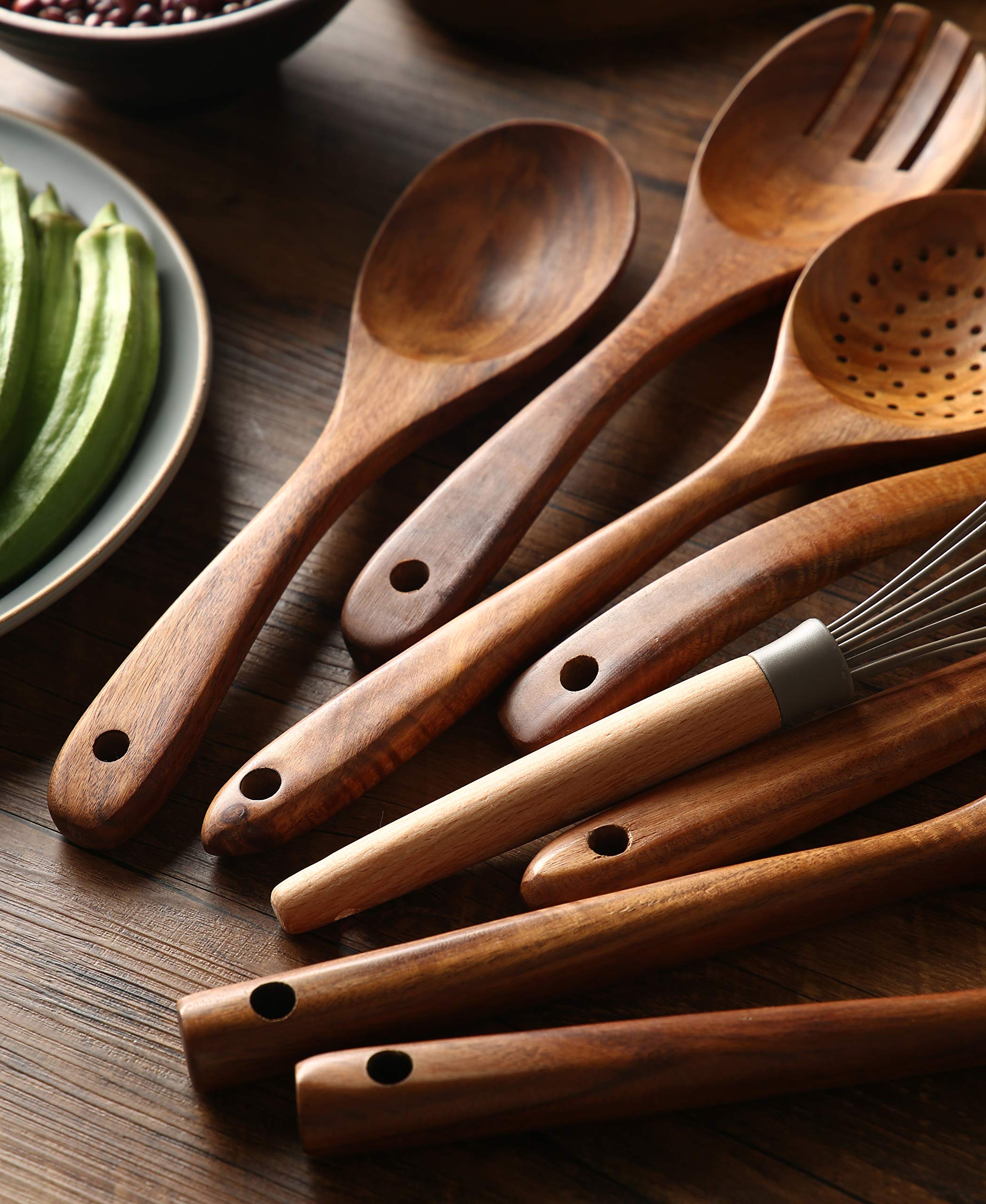 Set de cuillères en bois personnalisable, avec boîte - Creat'Angel