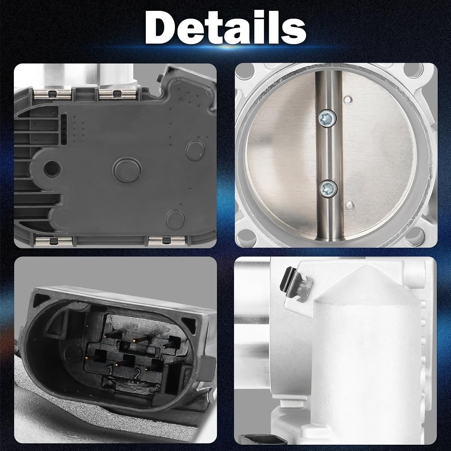 Electronic Throttle Body Compatible with Uaz Hunter 3151 1992 & 2010-2021,for McLaren 720S 2015-2019,Replacement 0 280 750 151 0280750151