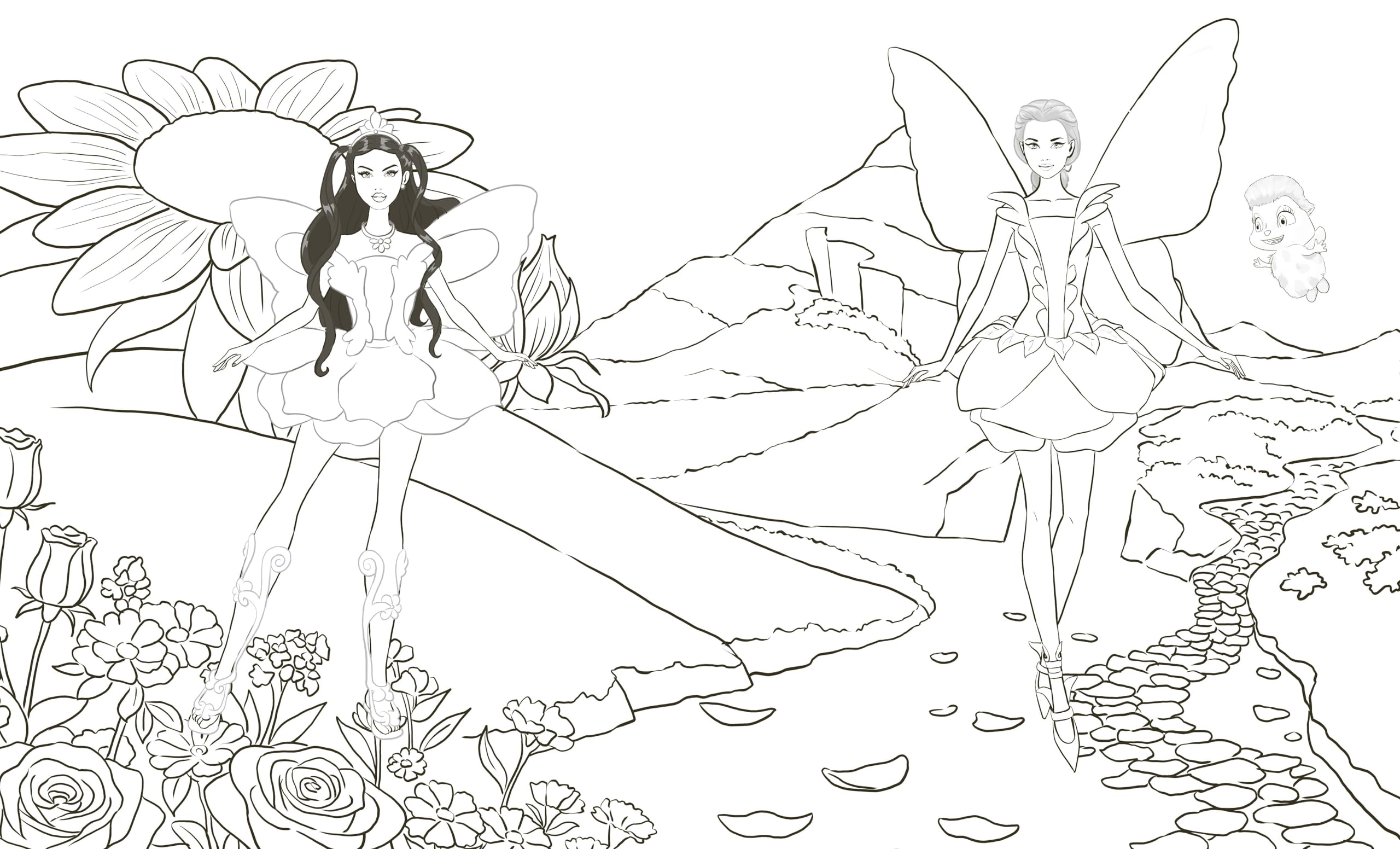 Barbie: Luxe Colouring